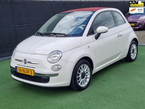 Fiat 500 C 1.2 Lounge AUTOMAAT LEER NAP!, Auto's, Fiat, Bedrijf, Te koop, 500C, ABS, Airbags, Airconditioning, Centrale vergrendeling