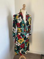 King Louie maat L retro emmy jurk bloemen, Kleding | Dames, Maat 42/44 (L), Ophalen of Verzenden, Zo goed als nieuw, Knielengte