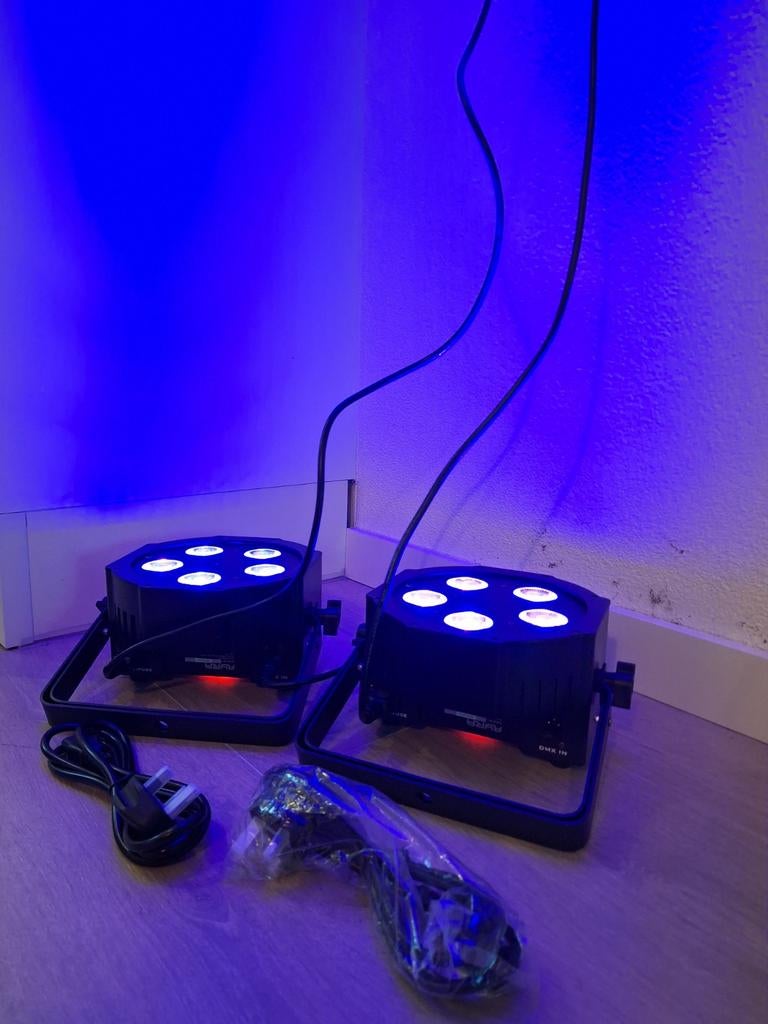 Ayra ComPar 30 set van 2, Ophalen, Zo goed als nieuw, Licht, Geluidgestuurd