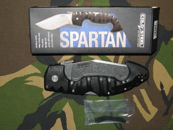 Zakmes Cold Steel Spartan - Backpack EDC Mes Outdoor Camping, Verzamelen, Militaria | Algemeen, Overige soorten, Mes of Dolk, Overige gebieden
