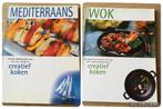 Creatief Koken kookboek serie: Mediterraans + Wok, Ophalen of Verzenden, Gelezen, Overige typen