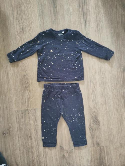 Prénatal peuter pyjama sterren blauw mt 74, Kinderen en Baby's, Babykleding | Maat 74, Zo goed als nieuw, Jongetje, Nacht- of Onderkleding