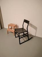 Ikea Ellan vintage schommelstoel, Huis en Inrichting, Stoelen, Ophalen, Kunststof, Zwart, Zo goed als nieuw
