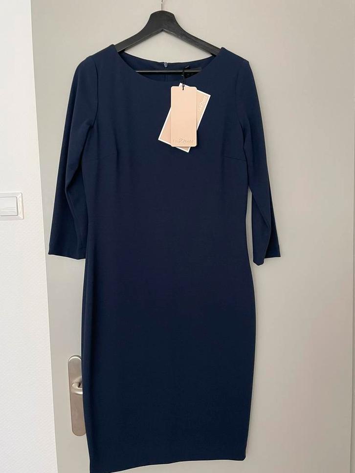 LaDress La Dress Charlotte jurk Navy blauw maat L NIEUW, Kleding | Dames, Jurken, Nieuw, Maat 38/40 (M), Blauw, Onder de knie