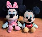 Mickey mouse en minnie mouse knuffels, Kinderen en Baby's, Speelgoed | Knuffels en Pluche, Ophalen of Verzenden, Zo goed als nieuw