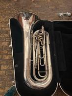 Dynasty M875 BBb Tuba met Koffer, Ophalen, Gebruikt, Bes-tuba, Met koffer of draagtas