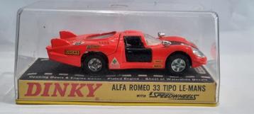 Dinky 210 Alfa Romeo 33 Tipo Le Mans beschikbaar voor biedingen