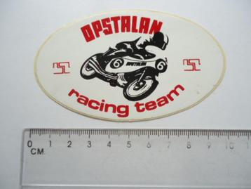 sticker oud Opstalan racing team motorrac motorsport vintage beschikbaar voor biedingen