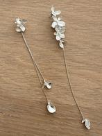 925 Zilveren Designer Oorbellen (nieuw), Hangers, Nieuw, Ophalen of Verzenden, Zilver