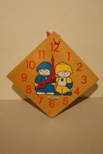 Simplex houten klok, Ophalen of Verzenden, Gebruikt