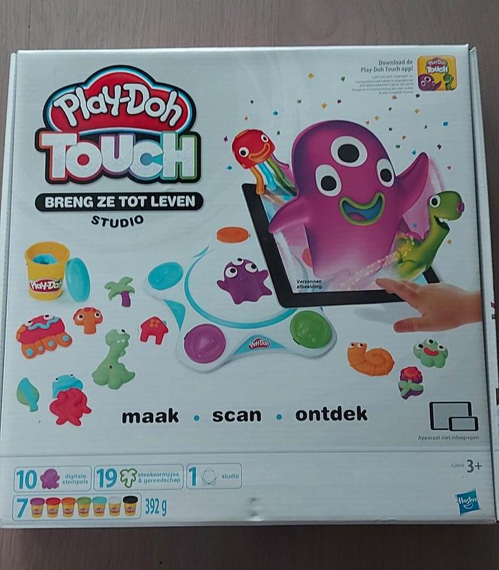 Play-Doh Touch Breng Ze Tot Leven Studio, Kinderen en Baby's, Speelgoed | Educatief en Creatief, Zo goed als nieuw, Knutselen