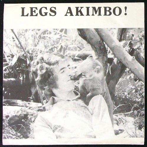 LEGS AKIMBO! - Lederhosen +3 UK 1980 PS 45, Cd's en Dvd's, Vinyl Singles, Zo goed als nieuw, Single, Rock en Metal, 7 inch, Ophalen of Verzenden