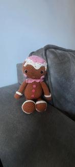 Peperkoekpopje/gingerbread, Ophalen of Verzenden, Nieuw, Haken, Wol of Garen