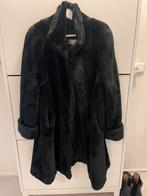 Zwarte fake Fur Vintage bontjas S, Kleding | Dames, Jassen | Winter, Ophalen of Verzenden, Zo goed als nieuw, Maat 34 (XS) of kleiner