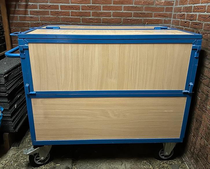 Wandwagen, Doe-het-zelf en Verbouw, Transportwagens, Gebruikt, Transportkar, 100 liter of meer, Ophalen