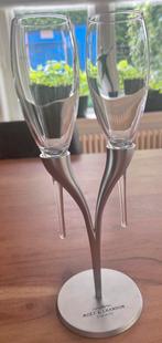 2 champagneglazen/huwelijkskado/Moët & Chandon, Ophalen of Verzenden, Zo goed als nieuw, Overige typen