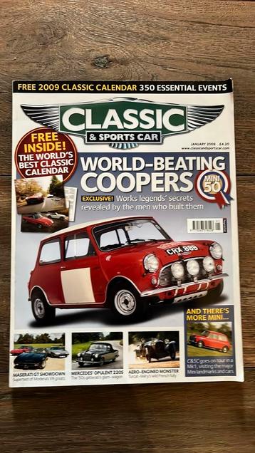 CSC: Mini, Jensen FF, Simca 1200S, Maserati Khamsin beschikbaar voor biedingen
