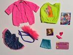 Vintage Barbie Rock Stars kleertjes 1986-1988, Verzamelen, Ophalen of Verzenden, Zo goed als nieuw, Kleertjes