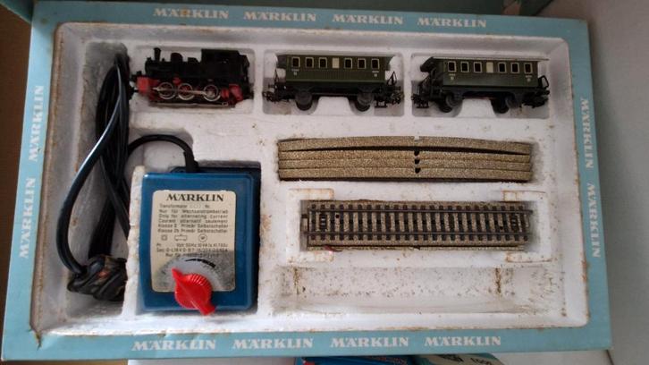 Grote collectie klassieke Märklin treinen, wagons en rails, Hobby en Vrije tijd, Modeltreinen | H0, Gebruikt, Treinset, Wisselstroom