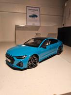 Audi Rs7 Miami blue schaalmodel 1:18 Kyosho, Hobby en Vrije tijd, Modelauto's | 1:18, Ophalen, Zo goed als nieuw, Kyosho