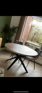 Mooie Ronde Eettafel, Huis en Inrichting, Tafels | Eettafels, Ophalen, 100 tot 150 cm, Zo goed als nieuw, Vier personen