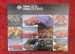 Alfa Romeo Alfetta folder (GT en GTV coupe), Ophalen of Verzenden, Zo goed als nieuw, Alfa Romeo