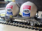 ENCI Maastricht cement bollenwagen Röwa vintage Märklin Roco, Overige merken, Gebruikt, Gelijkstroom of Wisselstroom, Wagon