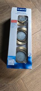 3 Inbouwspots Halogeen - Nieuw in Verpakking, Minder dan 30 watt, Halogeen (gloei)lamp, Nieuw, Overige fittingen
