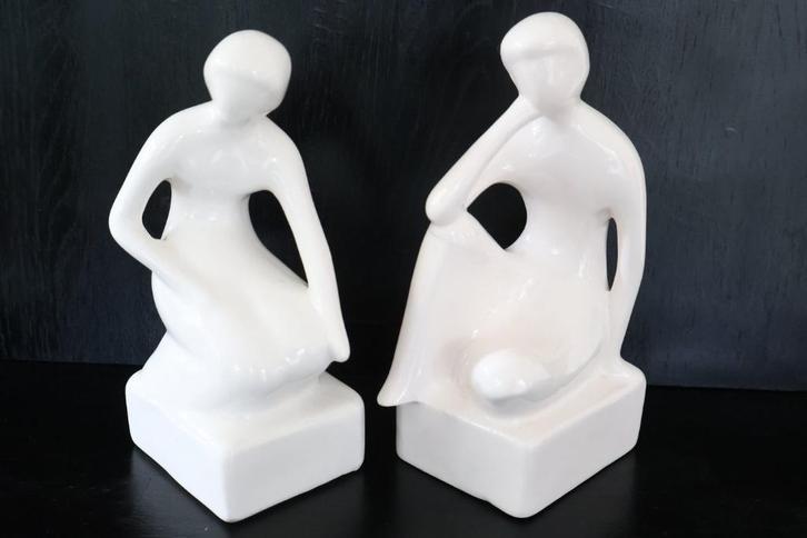 Royal Delft boekensteunen, Antiek en Kunst, Antiek | Keramiek en Aardewerk, Ophalen of Verzenden