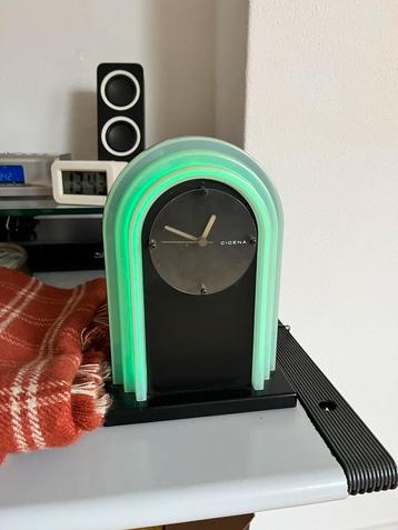 Retro Cecina Neon Klok Jaren 90  beschikbaar voor biedingen