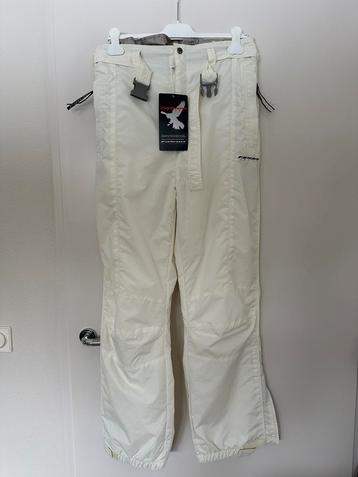 Dames skibroek FALCON off white maat 42 NIEUW! 