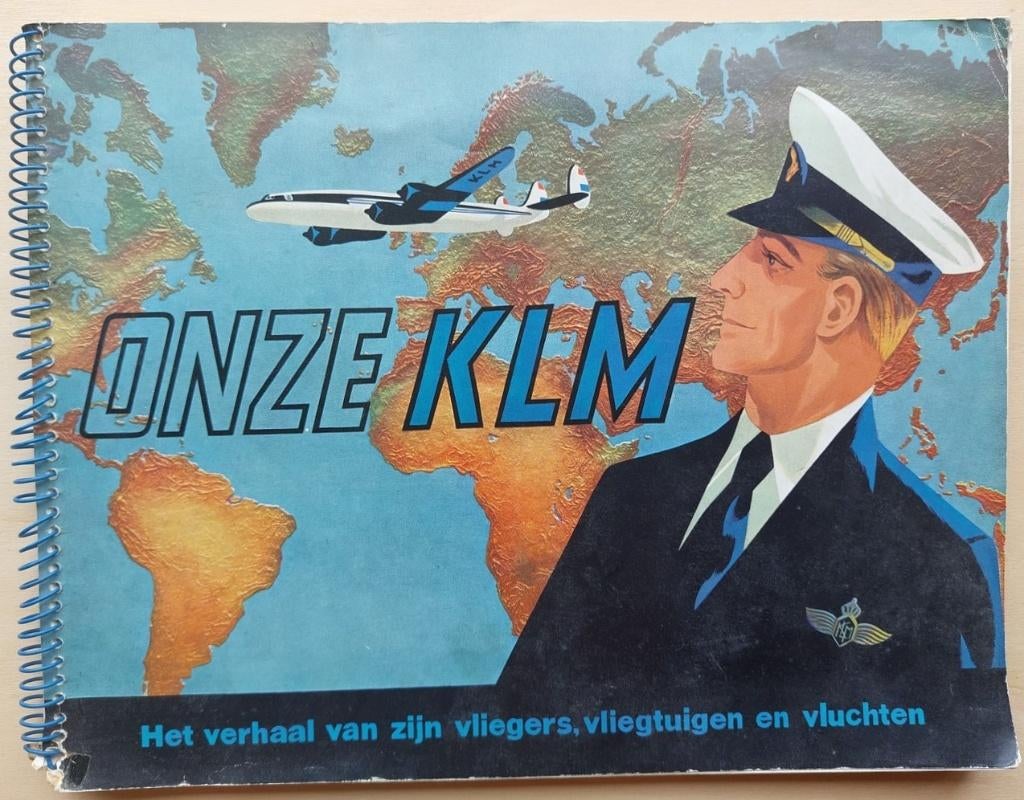 Onze KLM., Verzamelen, Luchtvaart en Vliegtuigspotten, Gebruikt, Boek of Tijdschrift, Ophalen of Verzenden