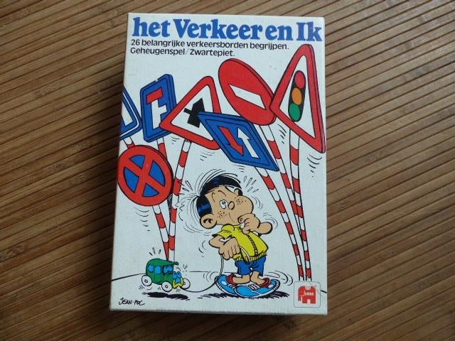 kinder verkeerspeelboek / het verkeer en ik spel 1978, Ophalen of Verzenden