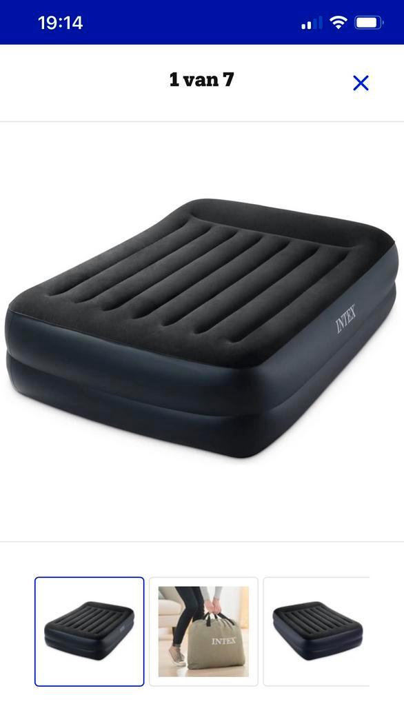 Intex 2 persoonsluchtbed, Caravans en Kamperen, Luchtbedden, Zo goed als nieuw, Ophalen