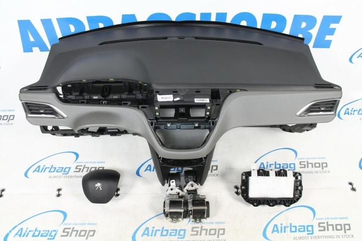 Airbag set - dashboard grijs carbon peugeot 2008 2013-heden, Auto-onderdelen, Dashboard en Schakelaars