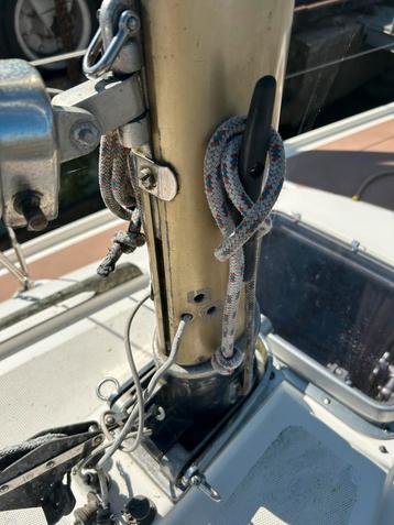 Nette aluminium mast Contest 25 Rolfok Neut mast 5 zeilen beschikbaar voor biedingen