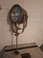 Vintage Industriële Lamp zoeklicht patrouleboot, Ophalen of Verzenden