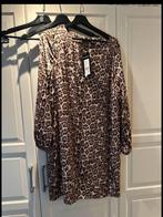 Norah jurk luipaardprint - Maat 38, Maat 38/40 (M), Bruin, Nieuw, Ophalen of Verzenden