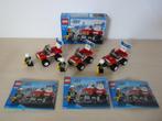 Lego City: 7241 5 x brandweerwagen, brandweer, wagens.2Xfoto, Complete set, Gebruikt, Ophalen of Verzenden, Lego