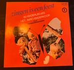 Zingen is een feest - Kinderliedjes LP, Ophalen of Verzenden, Gebruikt, Muziek, 3 tot 5 jaar