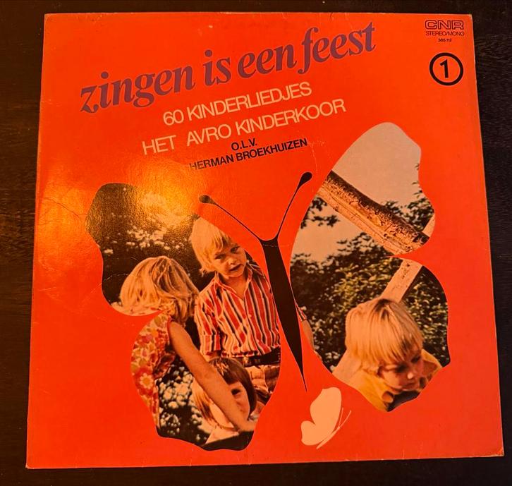 Zingen is een feest - Kinderliedjes LP, Cd's en Dvd's, Cd's | Kinderen en Jeugd, Gebruikt, Muziek, 3 tot 5 jaar, Ophalen of Verzenden
