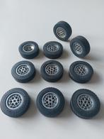 10 technic Lego wielen 62.4x20 metallic velgen, Ophalen of Verzenden, Zo goed als nieuw, Losse stenen, Lego