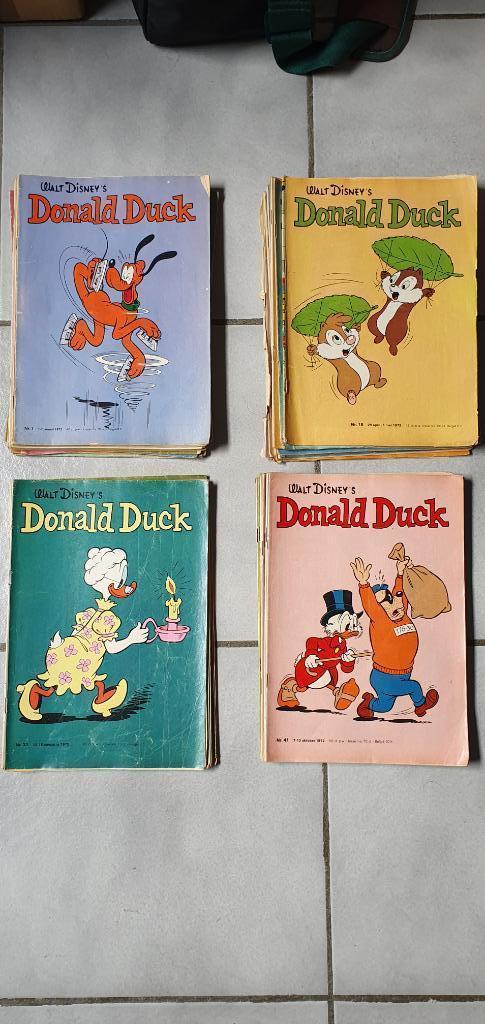 Walt Disney’s Donald Duck jaargang 1972, Boeken, Stripboeken, Gelezen, Meerdere stripboeken, Ophalen of Verzenden