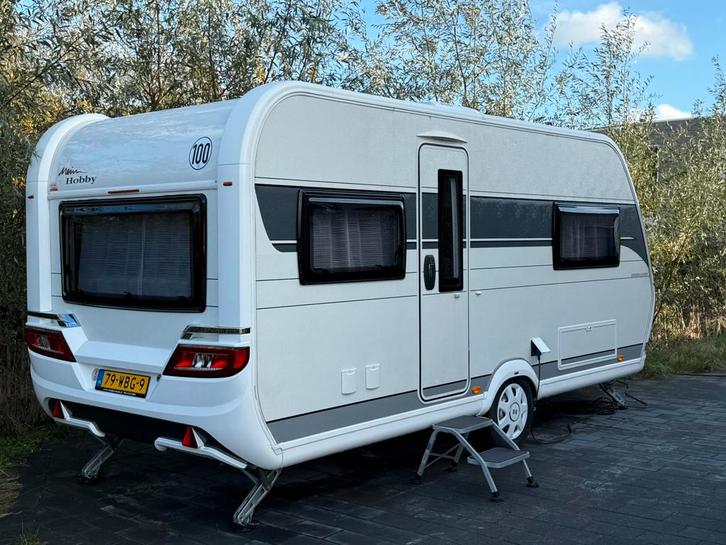 Hobby 495 ufe Excellent (mover, airco en Isabella voortent), Caravans en Kamperen, Caravans, Particulier, tot en met 4, 1250 - 1500 kg