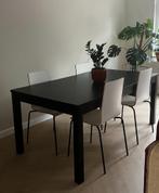 Ikea Bjursta uitschuifbare tafel, 175/260x95cm, Huis en Inrichting, Tafels | Eettafels, Ophalen, Gebruikt, 50 tot 100 cm, Vijf personen of meer