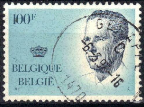 Belgie 1984 - Yvert/OBP 2137 - Koning Boudewijn (ST), Postzegels en Munten, Postzegels | Europa | België, Gestempeld, Koninklijk huis