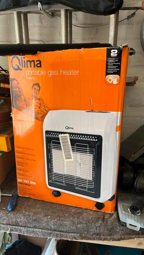 Qlima gh 741 rm camping gaskachel, Huis en Inrichting, Kachels, Nieuw, Gaskachel, Overige brandstoffen, Ophalen