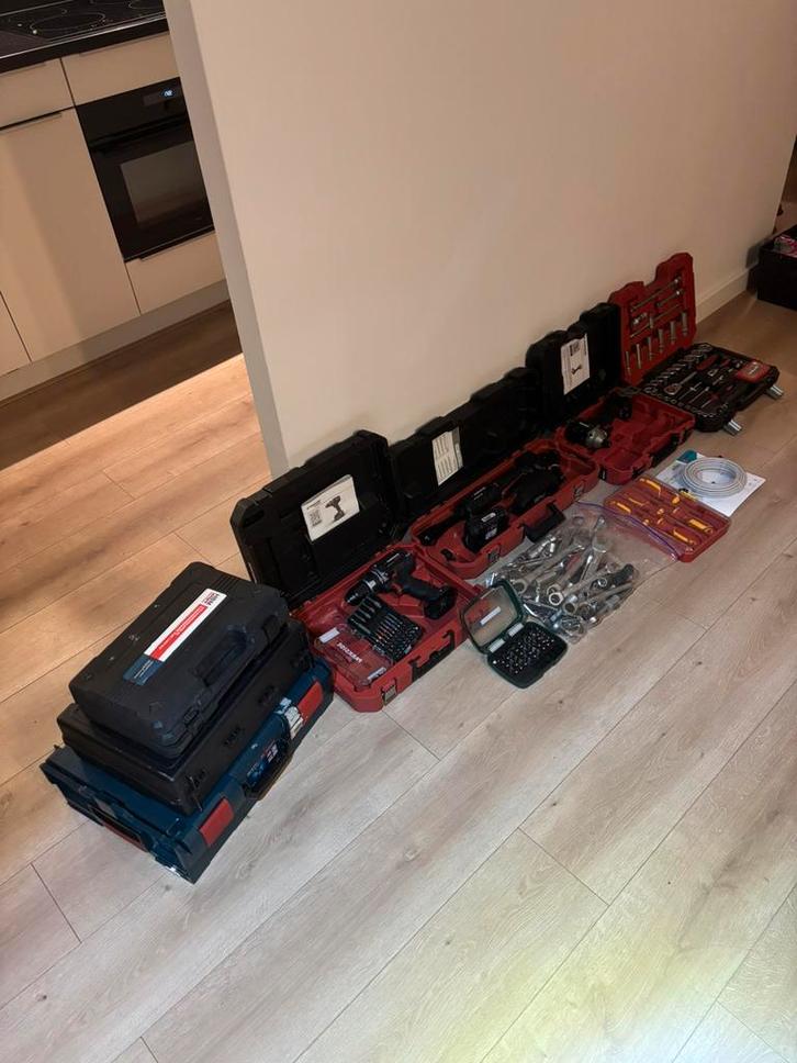 Partij gereedschap, Doe-het-zelf en Verbouw, Gereedschap | Handgereedschap, Zo goed als nieuw, Ophalen