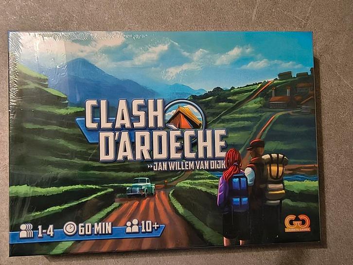Clash d'Ardèche Bordspel, Hobby en Vrije tijd, Gezelschapsspellen | Bordspellen, Nieuw, Een of twee spelers, Drie of vier spelers