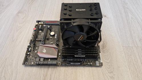 Upgrade set: Asus moederbord, compleet met voeding, Computers en Software, Moederborden, Gebruikt, Intel, DDR4, Ophalen of Verzenden